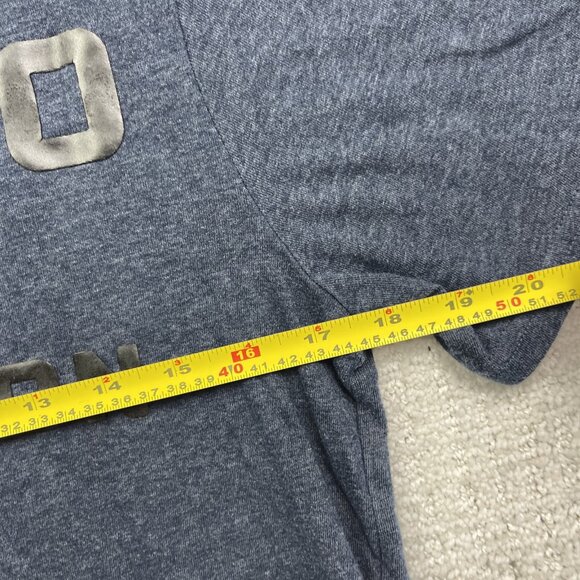 Buffalo David Bitton Mens S Graphic T Shirt Dark Blue Buffalo Logo Tee 100% - Picture 8 of 13